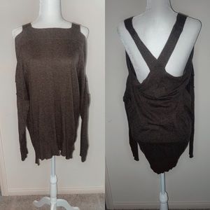 Off the shoulder sweater